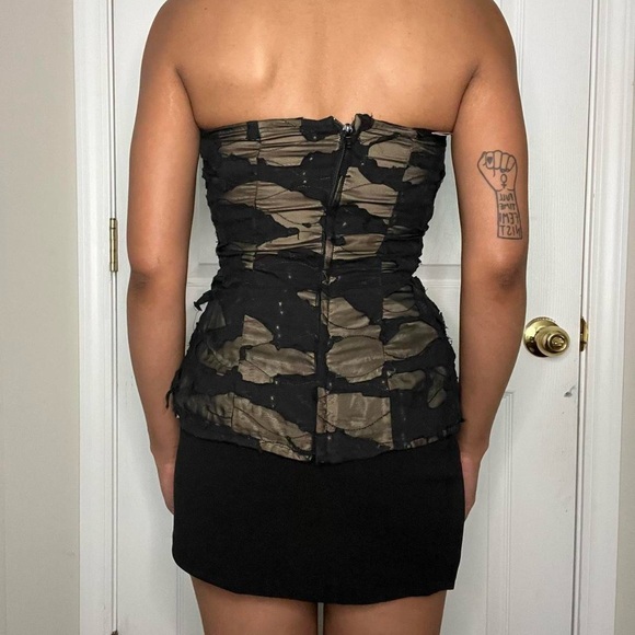 Pam Chorley Mesh Corset Top - Picture 6 of 7